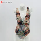Luxury Swimwear High Waist Bathing Suit Swim Wear For Women Custom Logo One Piece Swim