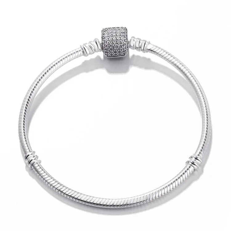factory wholesale Snake bone diamond bracelet for pandora charms Moments 925 sterling silver bracelet
factory wholesale Snake bone diamond bracelet for pandora charms Moments 925 sterling silver bracelet