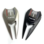Metal Metal Golf Maker Supplier Customized Logo Cheap Metal Golf Divot Tool