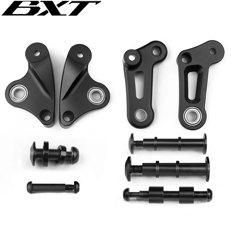 BXT Carbon Full Suspension Bike Frame Rear Shock Connector Screw Set Suitable for Frame Model BXT-MTB-077,097,107 Bicycle Parts, Black
BXT Carbon Full Suspension Bike Frame Rear Shock Connector Screw Set Suitable for Frame Model BXT-MTB-077,097,107 Bicycle Parts, Black
