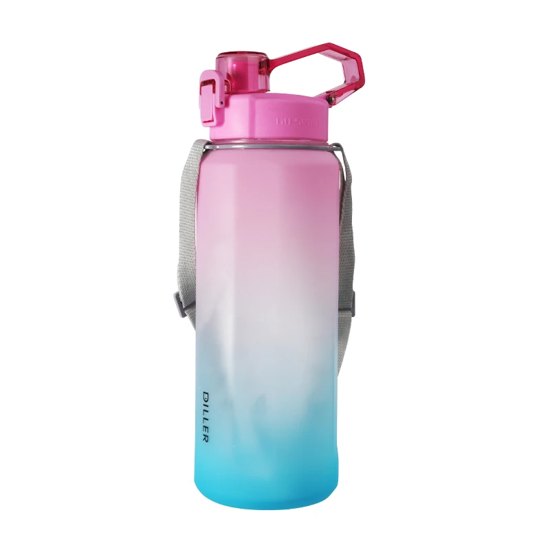2021hot amazon 2000ML BPA Free Portable Plastic Water Bottle Gradient color PC plastic material cup custom logo color packing, Customized color
2021hot amazon 2000ML BPA Free Portable Plastic Water Bottle Gradient color PC plastic material cup custom logo color packing, Customized color