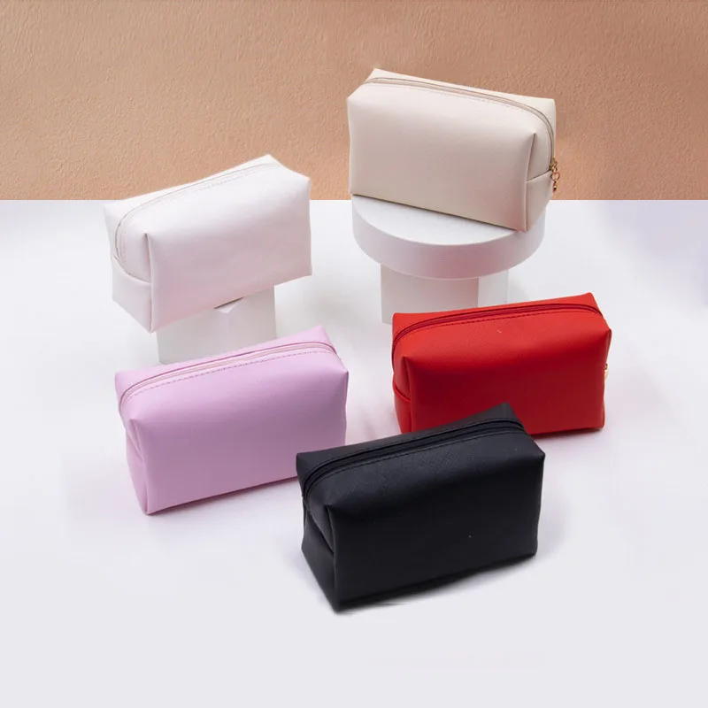 Factory custom digital printing makeup PU travel waterproof women's pink cosmetics bag, Customized color
Factory custom digital printing makeup PU travel waterproof women's pink cosmetics bag, Customized color
