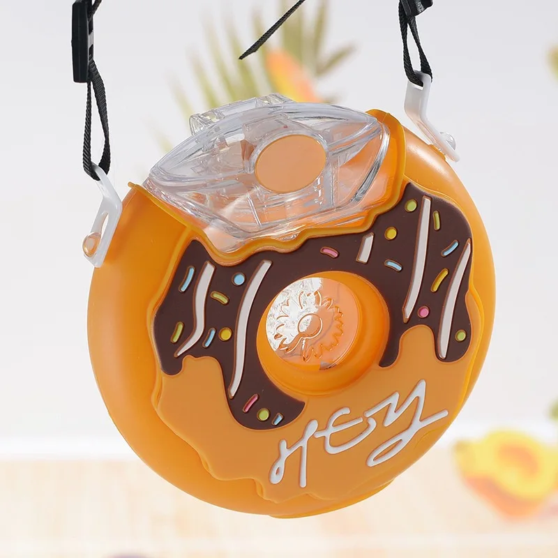 Creative promotional kids gift 380 ml children drinking water donut bottle, Custom acceptable
Creative promotional kids gift 380 ml children drinking water donut bottle, Custom acceptable