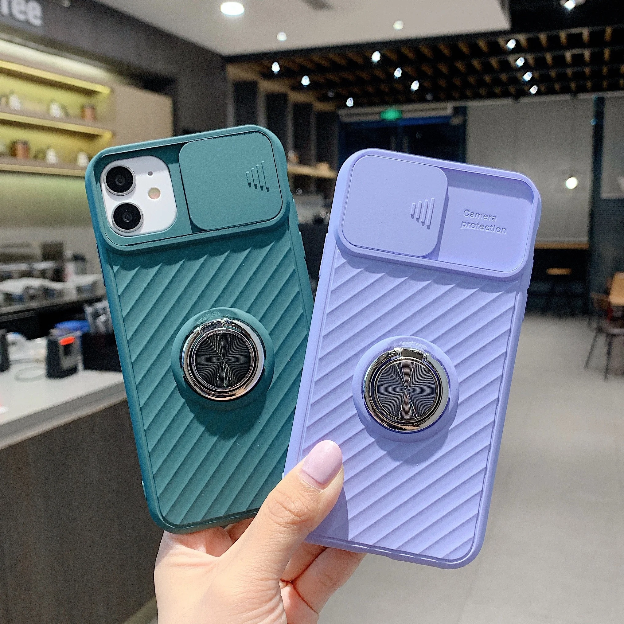 Slide Camera Protective Case For iPhone 12 SE 2020 11 11Pro Max XR XS Max X Shockproof Ring Holder Soft tpu Phone Case, Black, dark green,purple,red
Slide Camera Protective Case For iPhone 12 SE 2020 11 11Pro Max XR XS Max X Shockproof Ring Holder Soft tpu Phone Case, Black, dark green,purple,red