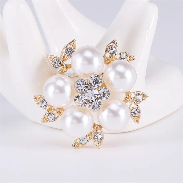 Wholesale New Korean Clothing Accessories Pearl Diamond Flower Rhinestone Fashion Jewelry Brooches Women
Wholesale New Korean Clothing Accessories Pearl Diamond Flower Rhinestone Fashion Jewelry Brooches Women