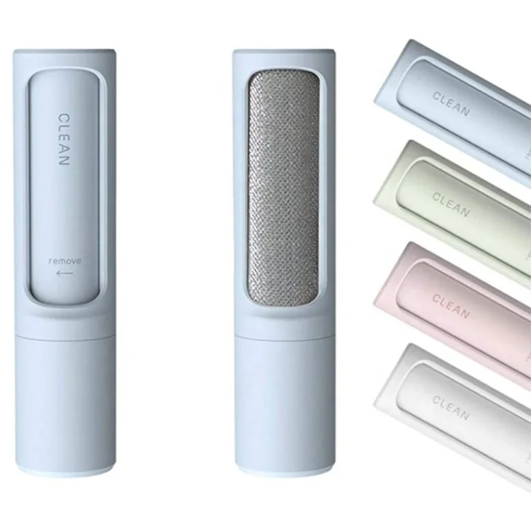 Reusable Travel Lint Roller Brush Portable Pet Fur Brush Pet Hair Remover with Self Cleaning, Customized
Reusable Travel Lint Roller Brush Portable Pet Fur Brush Pet Hair Remover with Self Cleaning, Customized