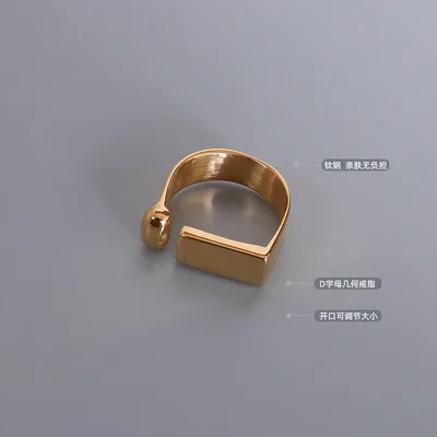 Best Sale Vintage Real Gold Plated Titanium Steel Open Ring Stainless Steel Open Finger Ring For Couples Ladies
Best Sale Vintage Real Gold Plated Titanium Steel Open Ring Stainless Steel Open Finger Ring For Couples Ladies