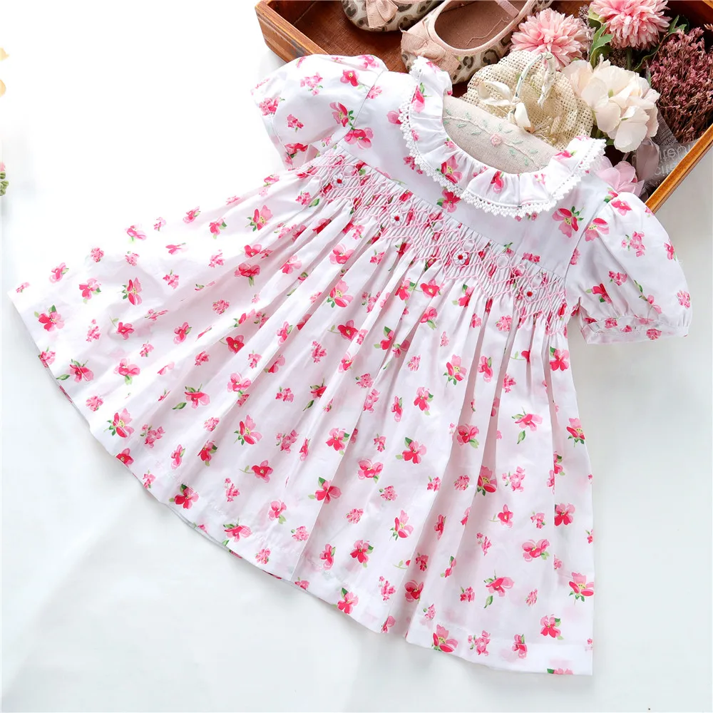 C5255 summer toddler baby girls dresses smocked dress flower floral pink embroidery wholesale kids clothing children
C5255 summer toddler baby girls dresses smocked dress flower floral pink embroidery wholesale kids clothing children