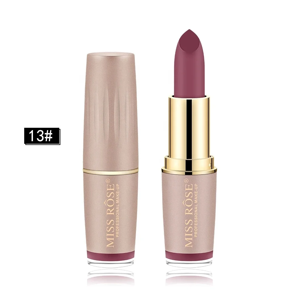 Easy applied lasting waterproof cosmetic low price smooth texture lip colors matte lipstick, 12 colors
Easy applied lasting waterproof cosmetic low price smooth texture lip colors matte lipstick, 12 colors