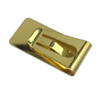 Clip With Logo Metal Clip Custom Shining Stainless Steel Sheet Metal Paper Clip With Logo