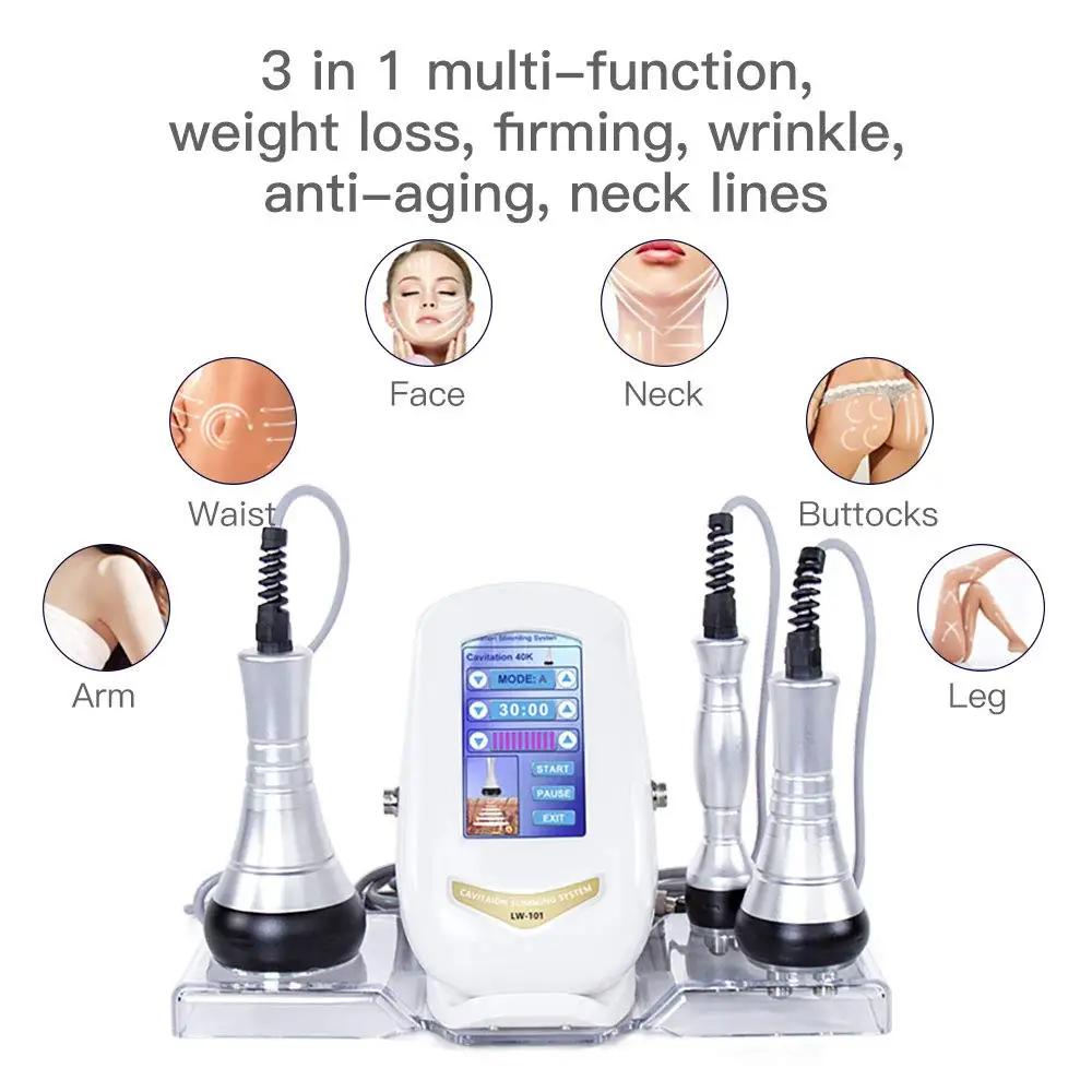 The latest 40K cavitation Rf vacuum machine vacuum cavitation system ultrasonic body slimming apparatus weight loss equipment
The latest 40K cavitation Rf vacuum machine vacuum cavitation system ultrasonic body slimming apparatus weight loss equipment