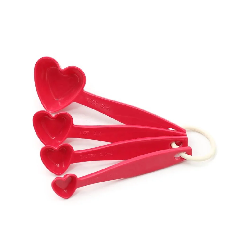 Wholesale Love Beyond Measure Heart Measuring Spoons Colorful melamine Heart shape Spoon Set
Wholesale Love Beyond Measure Heart Measuring Spoons Colorful melamine Heart shape Spoon Set