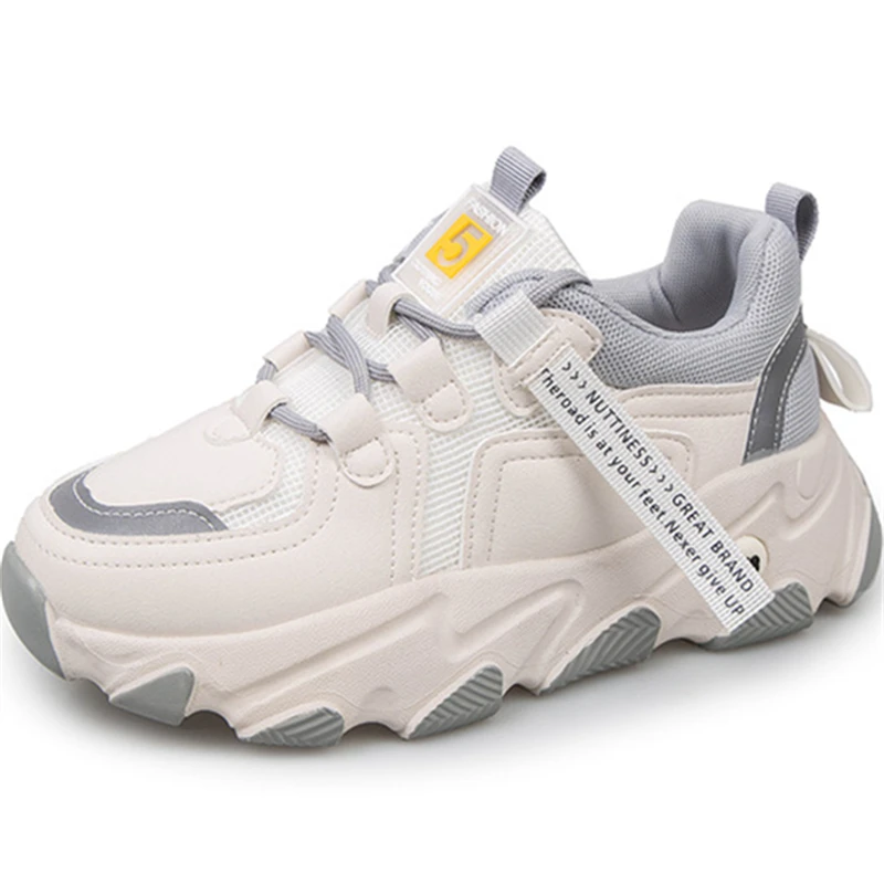 Dropshipping Custom Logo Spring PU Leather Trendy Women Platform Shoes Women Footwear Chunky Sneakers Female
Dropshipping Custom Logo Spring PU Leather Trendy Women Platform Shoes Women Footwear Chunky Sneakers Female