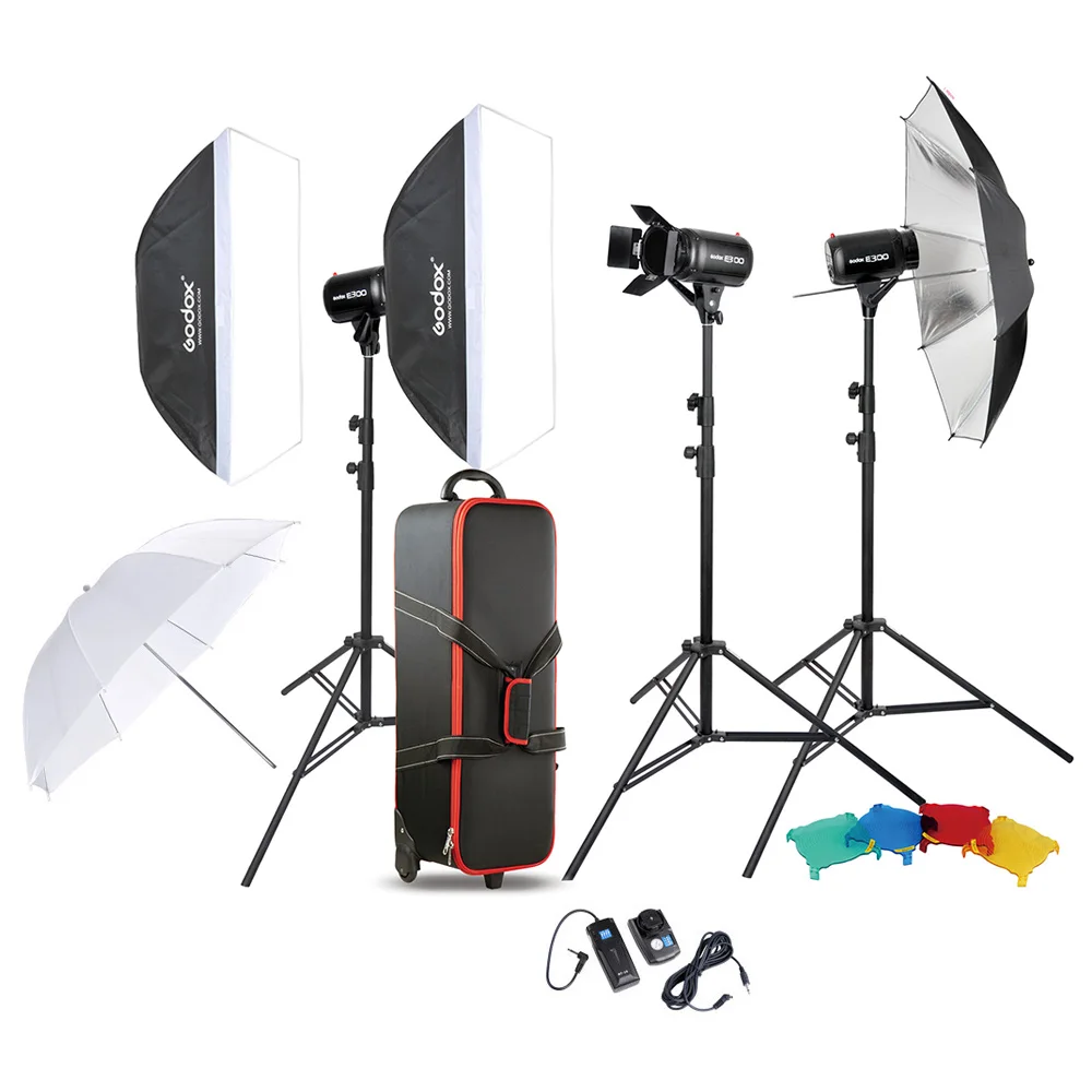 Godox SK400II x3 Flash Kit 400Ws 2.4G Bowens Mount Strobe Flash Kits for Camera Video Flash Light
Godox SK400II x3 Flash Kit 400Ws 2.4G Bowens Mount Strobe Flash Kits for Camera Video Flash Light