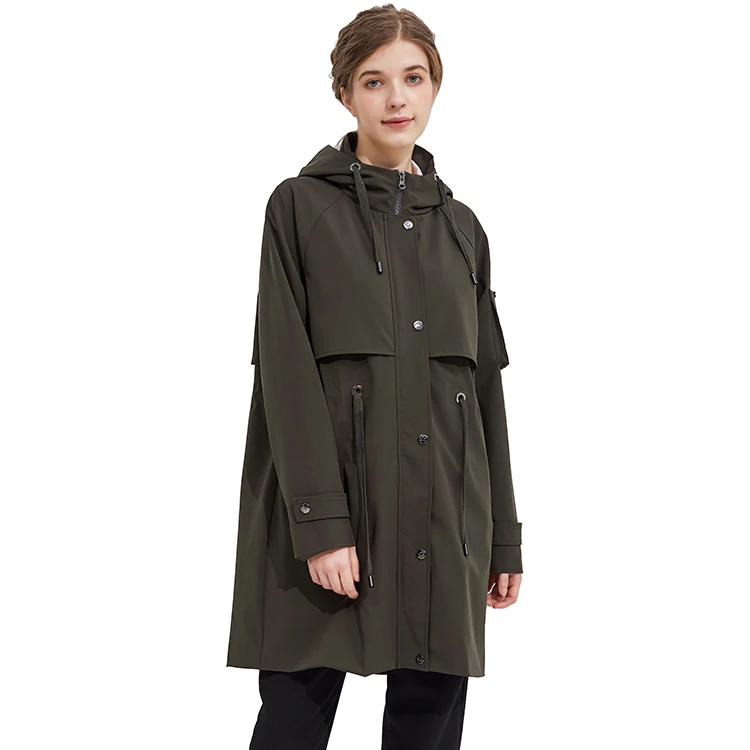 Women Lightweight Raincoat Rain Jacket Waterproof Hooded Trench Coats Windbreaker Outdoor Long Active
Women Lightweight Raincoat Rain Jacket Waterproof Hooded Trench Coats Windbreaker Outdoor Long Active