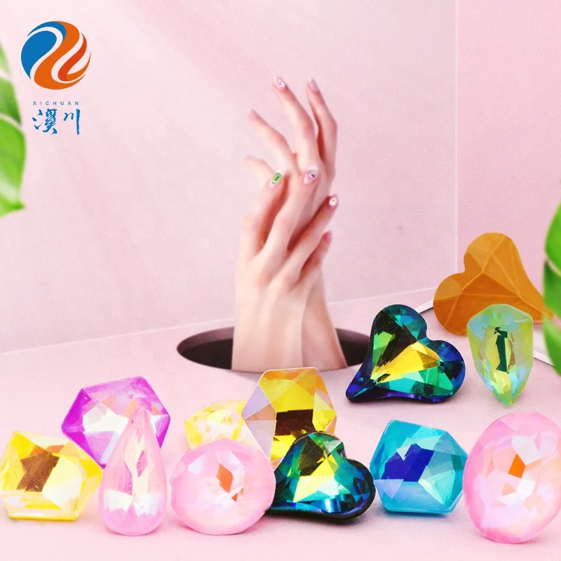 Xiaopu Professional Handmade K9 Glass 3D Nail Art Designs Rhinestone Decorations Accessories
Xiaopu Professional Handmade K9 Glass 3D Nail Art Designs Rhinestone Decorations Accessories
