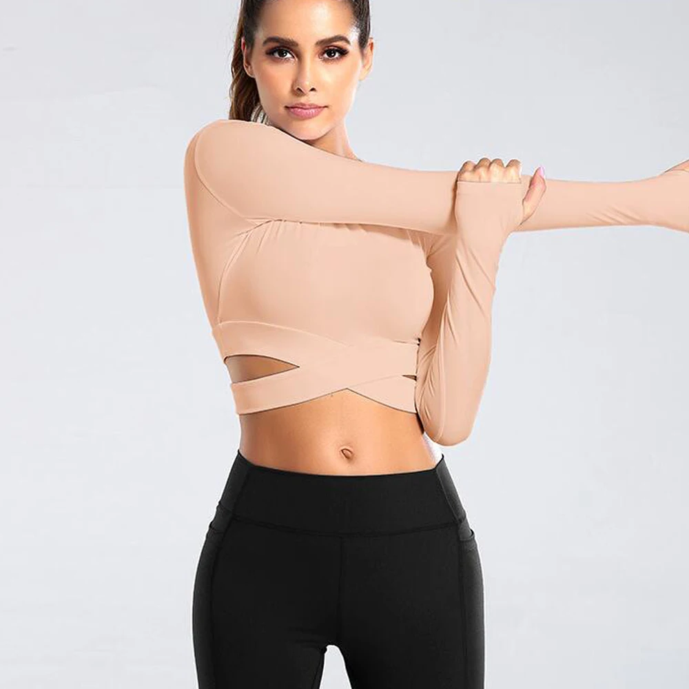 2020 Crop Top Yoga Top Sport Bras Long Sleeve Fitness Shirt Women Quick Dry Gym Top For Women, Black white grey,pink , dark blue ,purple,sky blue
2020 Crop Top Yoga Top Sport Bras Long Sleeve Fitness Shirt Women Quick Dry Gym Top For Women, Black white grey,pink , dark blue ,purple,sky blue