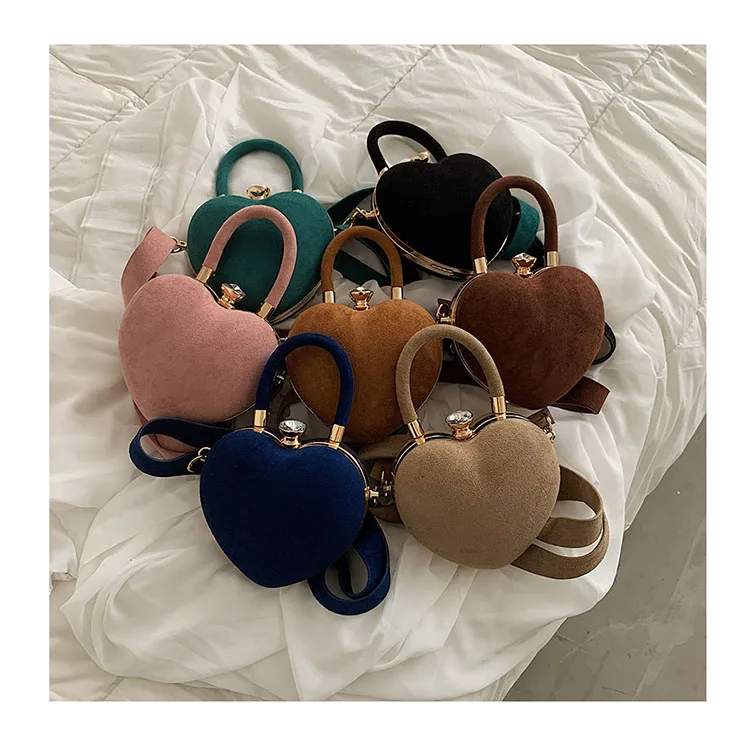 Fashion Frosted Tote Bags Korean Retro Simple Heart-shaped Portable Messenger Bags For Women Suede Leather Purses and Handbags
Fashion Frosted Tote Bags Korean Retro Simple Heart-shaped Portable Messenger Bags For Women Suede Leather Purses and Handbags
