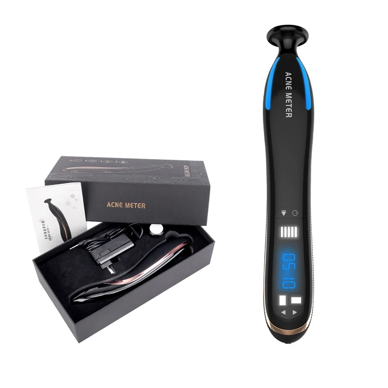 Portable Acne Meter Plasam Pen Ozone Acne Treatment Beauty Machine with 2 tips, White,black
Portable Acne Meter Plasam Pen Ozone Acne Treatment Beauty Machine with 2 tips, White,black