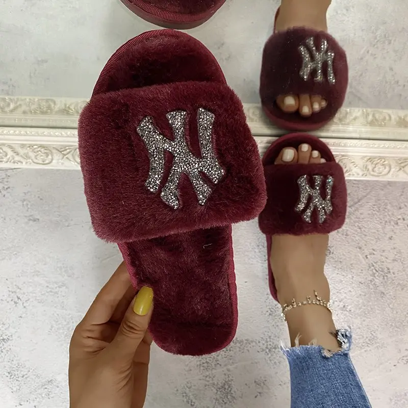 Factory price fashionable luxury ny fur slides designer ny fur slippers for women fashion fur slippers
Factory price fashionable luxury ny fur slides designer ny fur slippers for women fashion fur slippers
