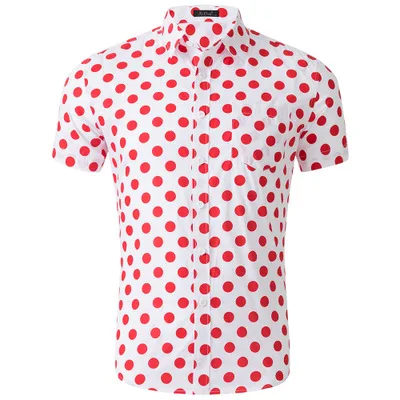 F20977A new US size summer beach short-sleeved men's all cotton printed men's shirts, As picture(14colours)
F20977A new US size summer beach short-sleeved men's all cotton printed men's shirts, As picture(14colours)