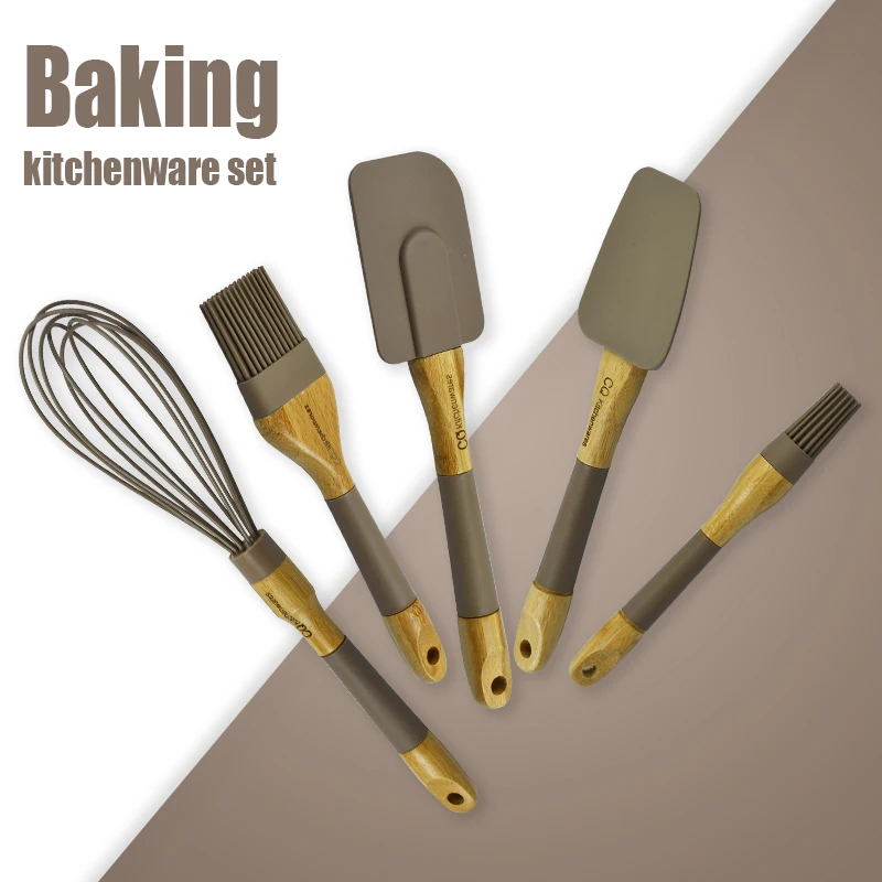 Dropshipping 2021 Hot Sale Silicone Cooking Tools Kitchen Utensils And Accessories Set With Wood Handle Nonstick Cookware, White/ brown color
Dropshipping 2021 Hot Sale Silicone Cooking Tools Kitchen Utensils And Accessories Set With Wood Handle Nonstick Cookware, White/ brown color