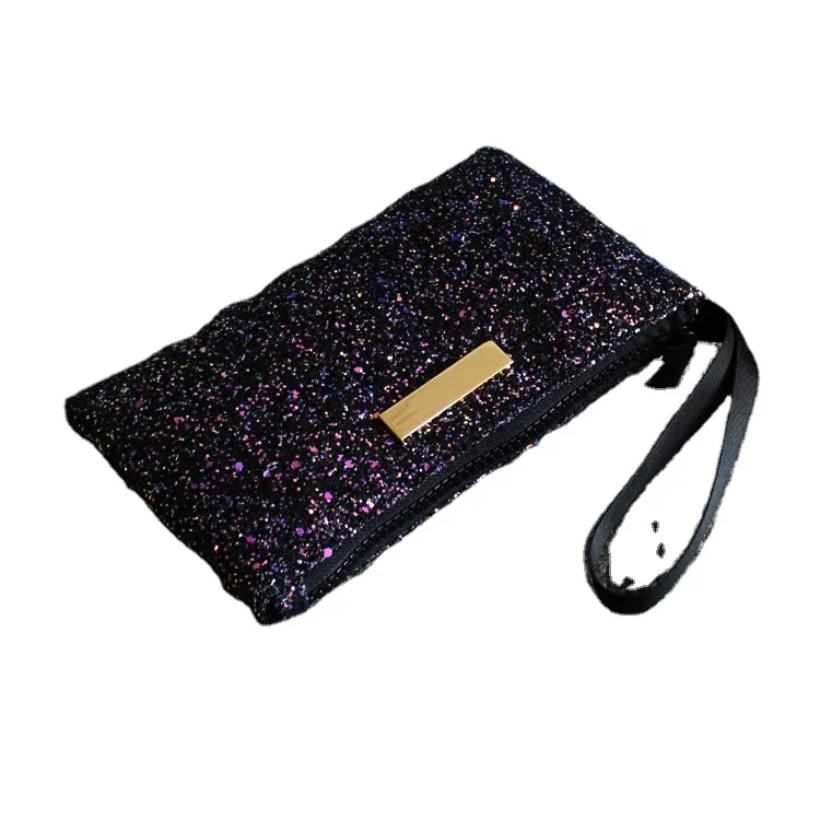 custom glitter personalized bling cosmetic bag make up fashion zipper flat toilety Pouch makeup bag
custom glitter personalized bling cosmetic bag make up fashion zipper flat toilety Pouch makeup bag