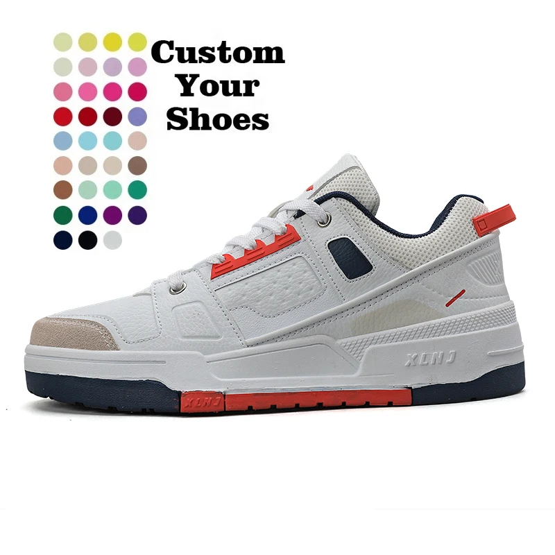 OEM custom logo skate basketball shoe Sneakers Fashion Shoes Men's Casual Sport Shoes Breathable Lace Up Sneakers
OEM custom logo skate basketball shoe Sneakers Fashion Shoes Men's Casual Sport Shoes Breathable Lace Up Sneakers