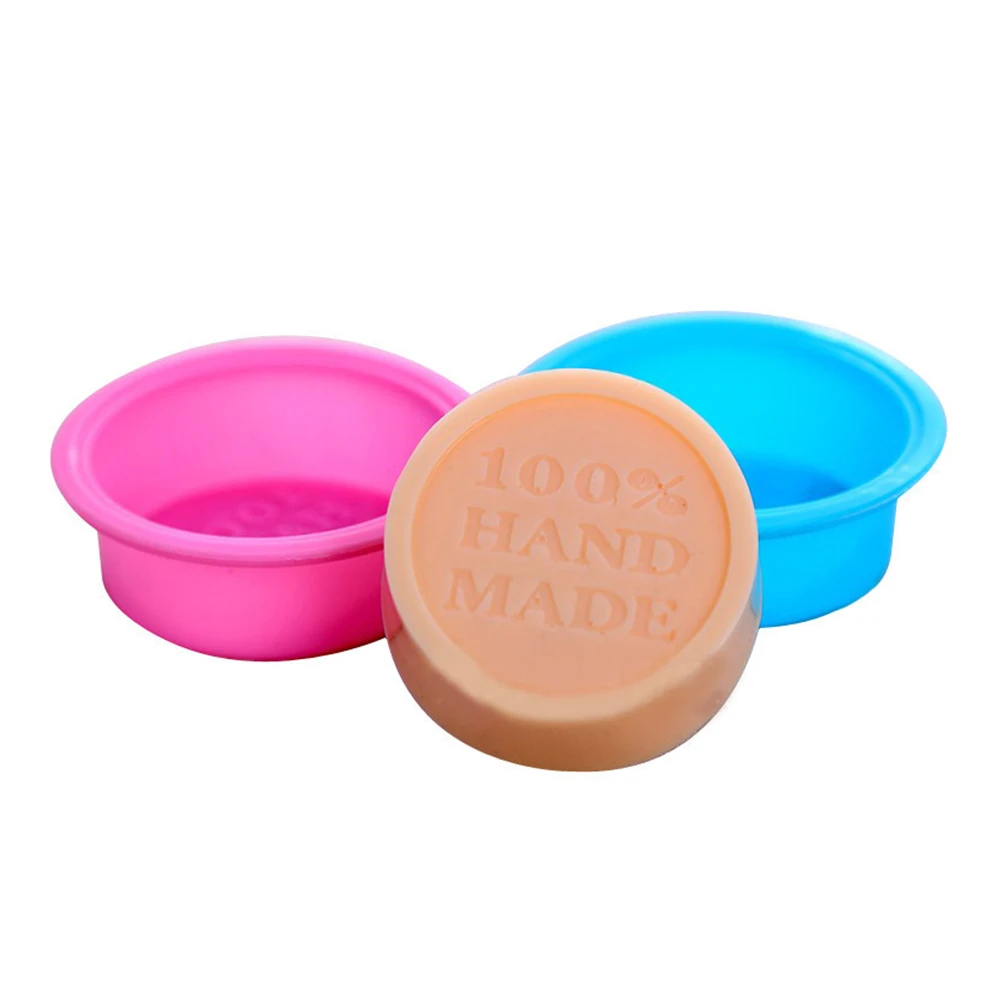 High Quality Non Stick 100% Handmade Round Shape Silicone Soap Mold For Cake Soap Decorating Tools, Pink,blue
High Quality Non Stick 100% Handmade Round Shape Silicone Soap Mold For Cake Soap Decorating Tools, Pink,blue