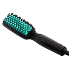 Fast Heating Hair Straightener Brush Electric Pressing Comb with LED display