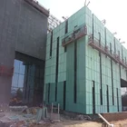 Decorative Commercial Office Building Facade Curtain Wall Jade Glass Panels