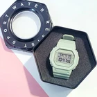 for Watch Tin Metal Can Wholesale Black White Red Color Storage Tin Cans Metal Watch Box