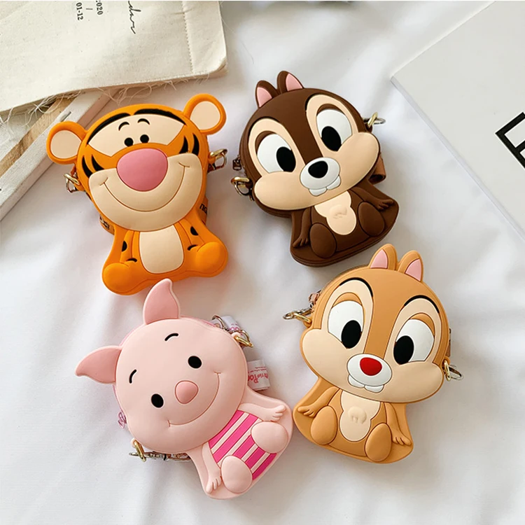 Soft Silicone 3D Cute Cartoon Pig Tigger Squirrel Shoulder Storage Bag Kids Portable Purses Handbags
Soft Silicone 3D Cute Cartoon Pig Tigger Squirrel Shoulder Storage Bag Kids Portable Purses Handbags