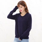 Korean Style Pullover Knitted Long Sleeve Winter Crochet Shaggy Sweaters Cashmere Italian Womens 2019