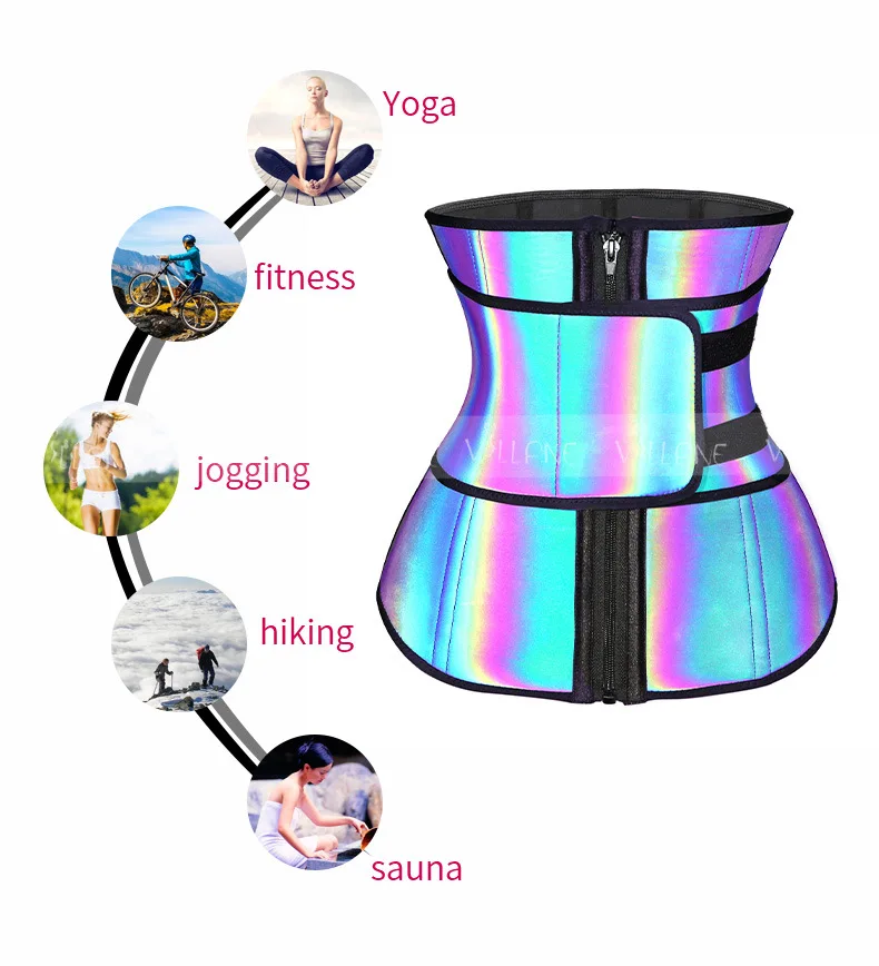 Shining slimming waist trainer belt shapewear for women single belt latex waist trainer, Colorful
Shining slimming waist trainer belt shapewear for women single belt latex waist trainer, Colorful
