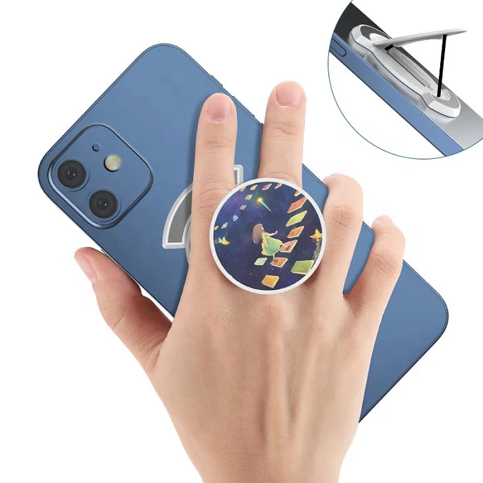 Wholesaler Sublimation Custom Pull Up Phone Holder Stand Finger Kickstand Cell Phone Grip Holder For Wireless Charger
Wholesaler Sublimation Custom Pull Up Phone Holder Stand Finger Kickstand Cell Phone Grip Holder For Wireless Charger