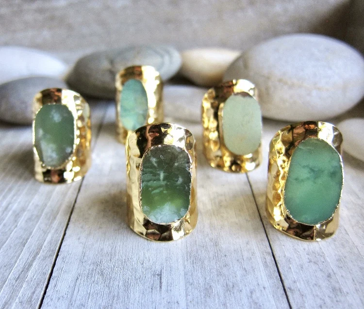 LS-B1116 New arrival natural stone ring, large green jade ring fashion gold plating cuff ring for women men
LS-B1116 New arrival natural stone ring, large green jade ring fashion gold plating cuff ring for women men