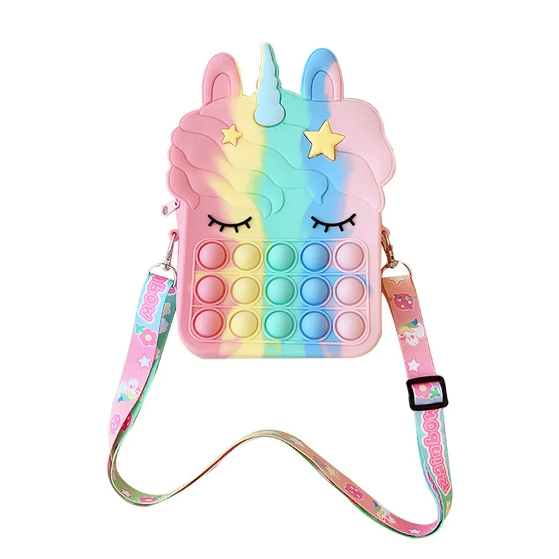 Hot large size selling reusable silicone zipper fashion Coin Wallet Unicorn cute cartoon rainbow Satchel
Hot large size selling reusable silicone zipper fashion Coin Wallet Unicorn cute cartoon rainbow Satchel