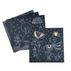 Art OEM Paper Scratch Card Paper for Kids