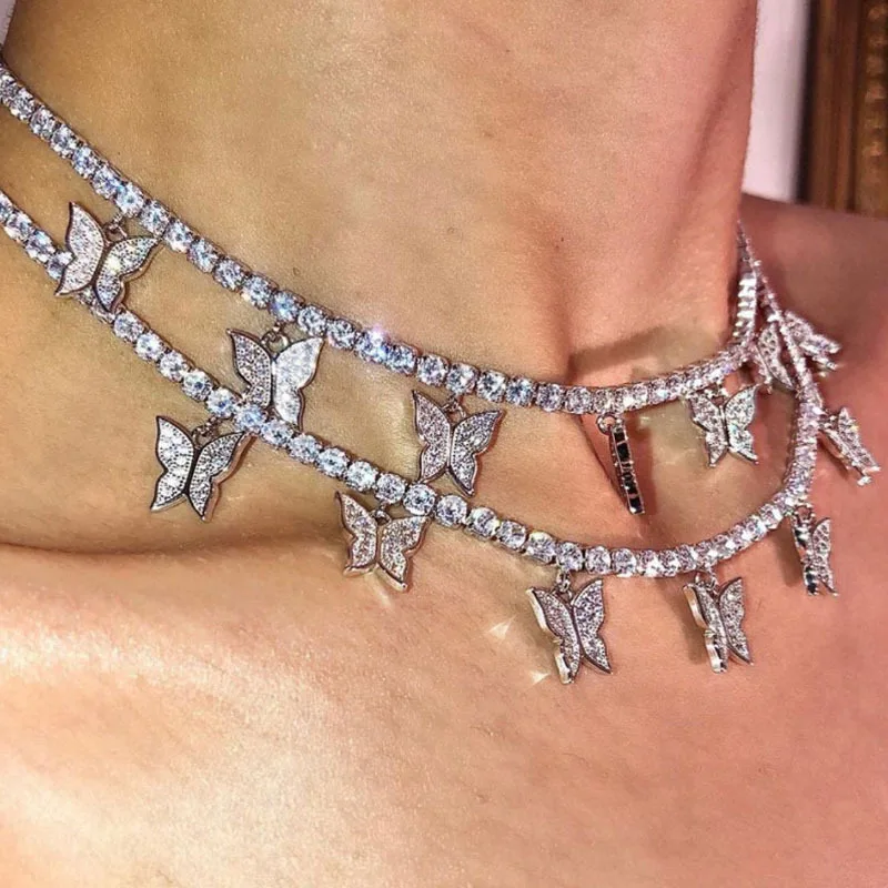 Super Fairy Collarbone Chain Pendant Necklace Single Layer Crystal Rhinestone Butterfly Necklace, Picture
Super Fairy Collarbone Chain Pendant Necklace Single Layer Crystal Rhinestone Butterfly Necklace, Picture
