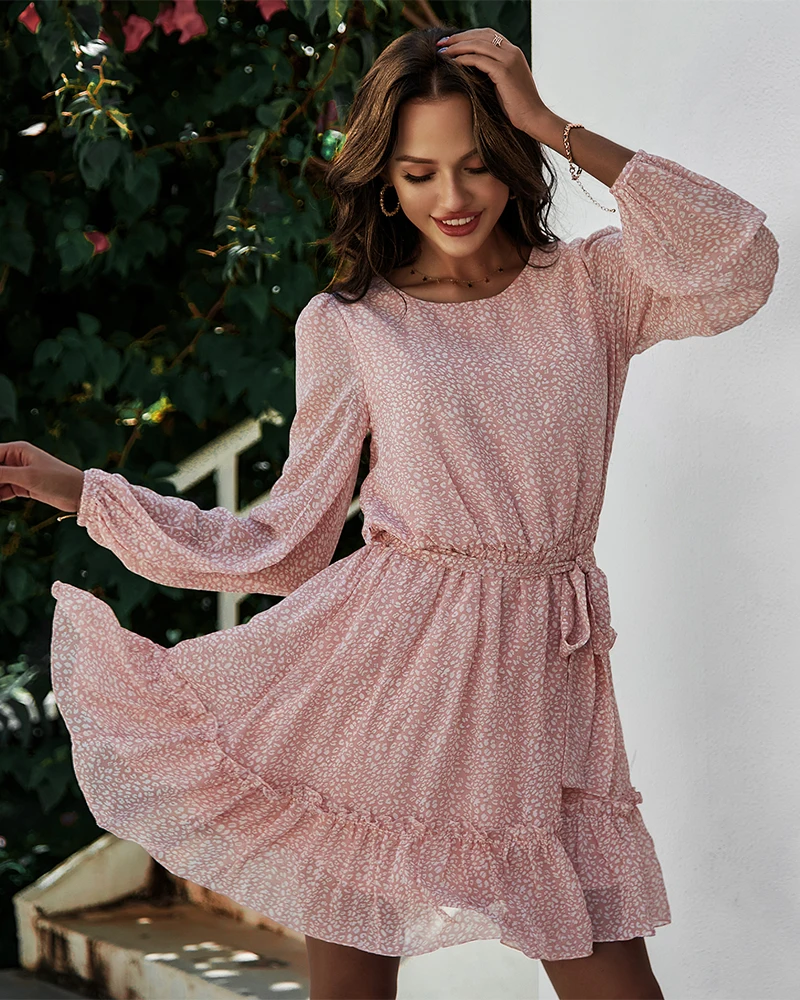 2021 floral printing crewneck dress Spring and summer women lace cake dresses woman, Customized color
2021 floral printing crewneck dress Spring and summer women lace cake dresses woman, Customized color