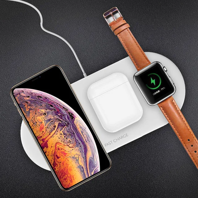 Custom Logo 3 in 1 Wireless Charger Fast Charging 10W for Mobile Phone for iPhone Android QC3.0 Portable iWatch Charger
Custom Logo 3 in 1 Wireless Charger Fast Charging 10W for Mobile Phone for iPhone Android QC3.0 Portable iWatch Charger