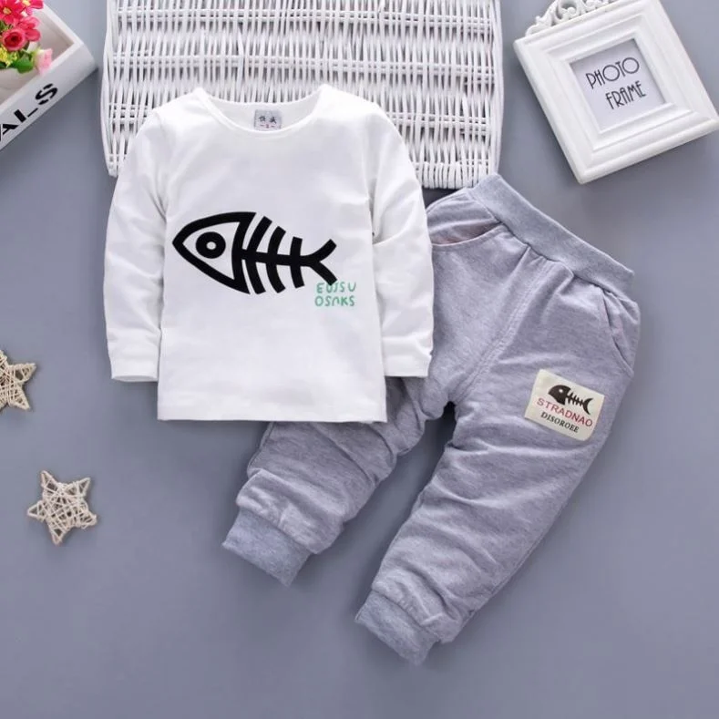 2021 New Arrival 100% Organic Cotton Casual long sleeve t-shirts +Sets 3 Pieces Baby Boy Cartoon Fish Clothes Clothing Set, Grey/navy/red
2021 New Arrival 100% Organic Cotton Casual long sleeve t-shirts +Sets 3 Pieces Baby Boy Cartoon Fish Clothes Clothing Set, Grey/navy/red
