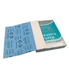 High quality electro coated abrasive paper with latex backing for metal/wood/steel/car