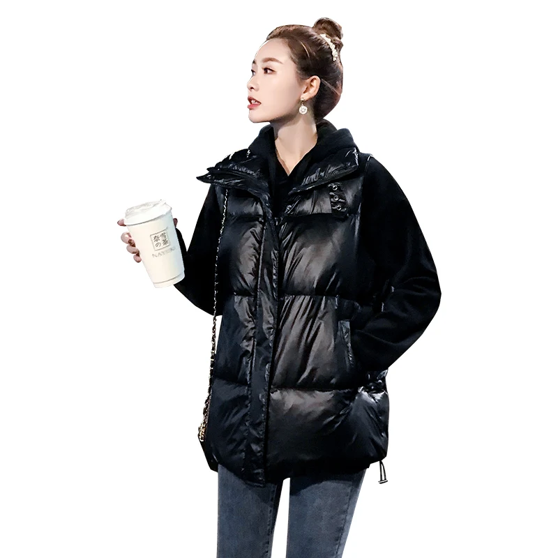 Autumn Winter Solid cotton jacket women Black vest jacket women Casual Warm Outerwear Woman Jackets, Picture color
Autumn Winter Solid cotton jacket women Black vest jacket women Casual Warm Outerwear Woman Jackets, Picture color