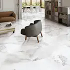 Modern Bianco Carrara White Stone Non Slip Stone Wall Floor Tile