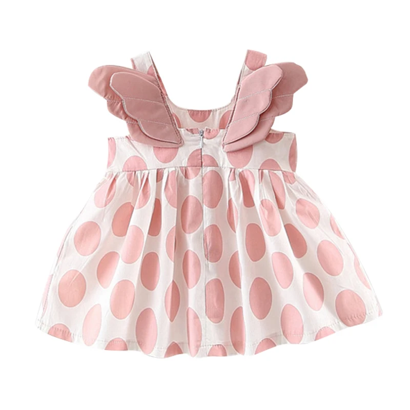 Children's Sleeveless Dress Print Polka Dot Baby Birthday Party Princess Dress with Hat
Children's Sleeveless Dress Print Polka Dot Baby Birthday Party Princess Dress with Hat