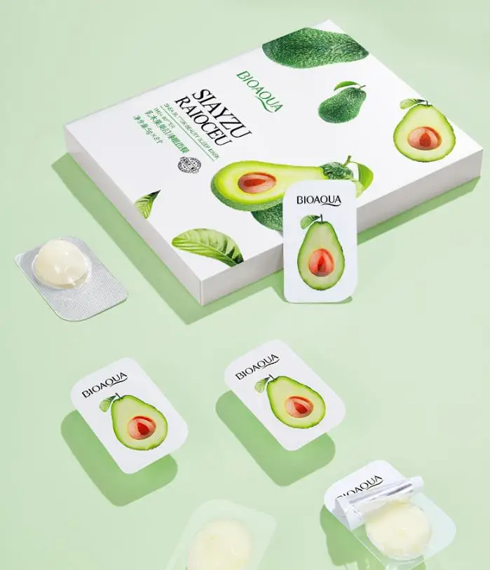 BIAOQUA Selling Well Smooth Collagen Moisturizing Mask natural Wash Free avocado sleeping Facial Mask, White color
BIAOQUA Selling Well Smooth Collagen Moisturizing Mask natural Wash Free avocado sleeping Facial Mask, White color