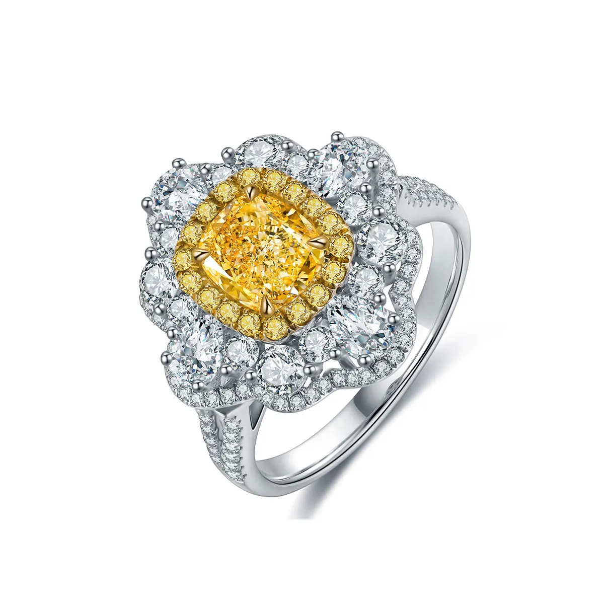ANSTER Wholesale romantic radiant shape engagement wedding ring 18k Gold 1.50ct cz Yellow Diamond Ring Jewelry, Yellow, pink, blue, white, green, orange
ANSTER Wholesale romantic radiant shape engagement wedding ring 18k Gold 1.50ct cz Yellow Diamond Ring Jewelry, Yellow, pink, blue, white, green, orange