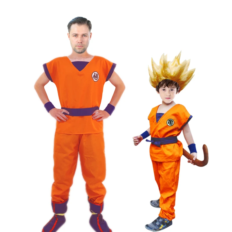 Goku Anime Clothes Set Children Genpai Cosplay Costume Tops/Pants/Belts/Wigs Adult Children Children's Day Children's Day Gifts
Goku Anime Clothes Set Children Genpai Cosplay Costume Tops/Pants/Belts/Wigs Adult Children Children's Day Children's Day Gifts